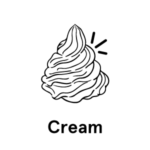 cream-text