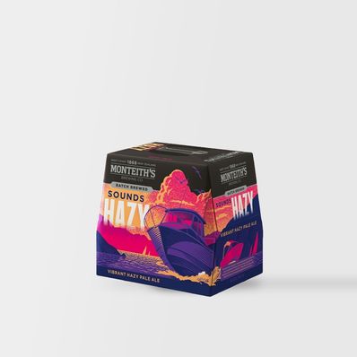 Monteiths Sounds Hazy Pale Ale 12 x 330ml
