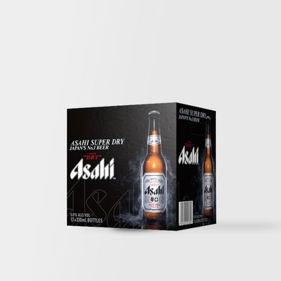 Asahi Super Dry, 12 x 330ml