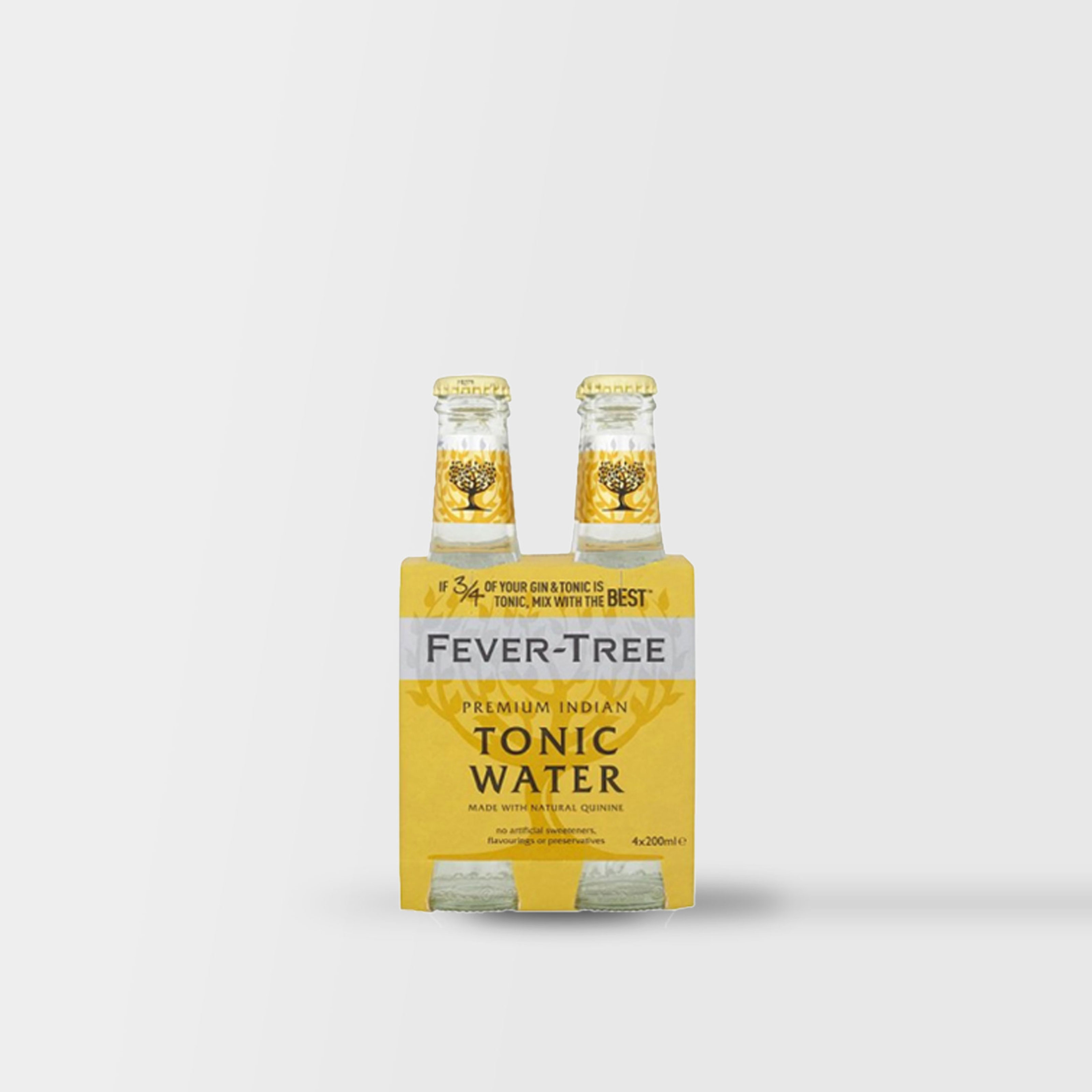 Fever-Tree 'Premium Indian' Tonic Water, 4 x 200ml - Buy Now at Vine Online  NZ - Vineonline