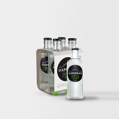 Scapegrace Gin Lime and Soda,  4 x 250ml