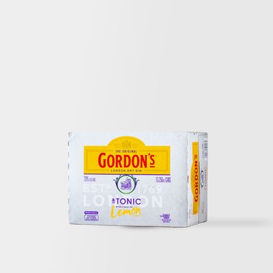 Gordons & Tonic 12 x 250ml