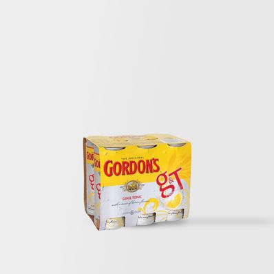 Gordon's & Tonic,  6 x 250ml