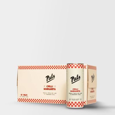 Pals Chilli Margarita 10 x 250ml