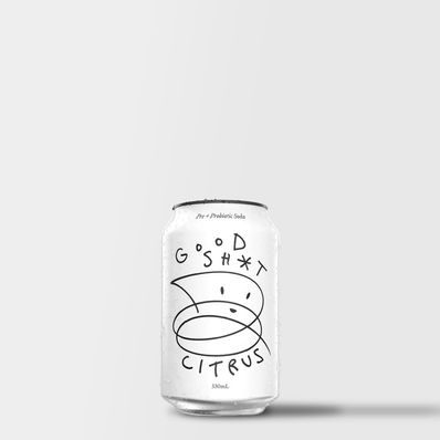 Good Sh*t  Citrus Soda, 330ml