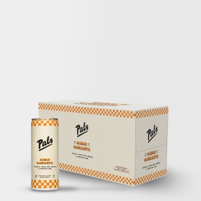 Pals Mango Margarita 10 x 250ml