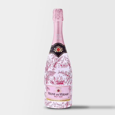 Veuve du Vernay Wrapped Rose NV