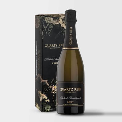 Quartz Reef Methode Traditionnelle Brut NV, Central Otago (with giftbox)