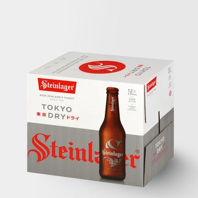 Steinlager Tokyo Dry Bottles 12 x 330ml