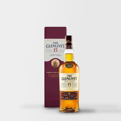 The Glenlivet French Oak 15 Year Old Scotch Whisky, 700ml