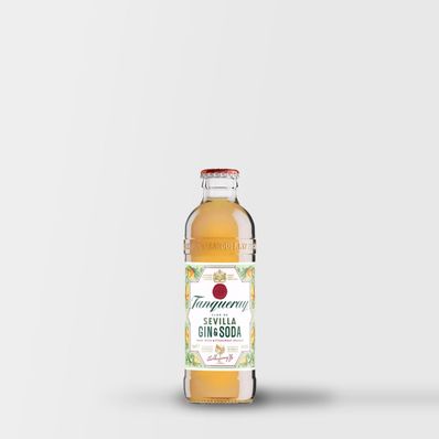 Tanqueray Sevilla Gin & Soda,  4 x 275ml