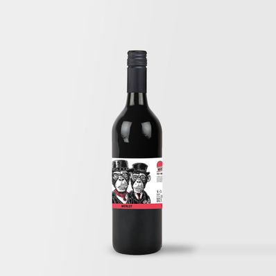 Two Monkeys Merlot 2022