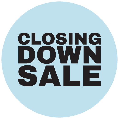 Badge - Closing Down Sale