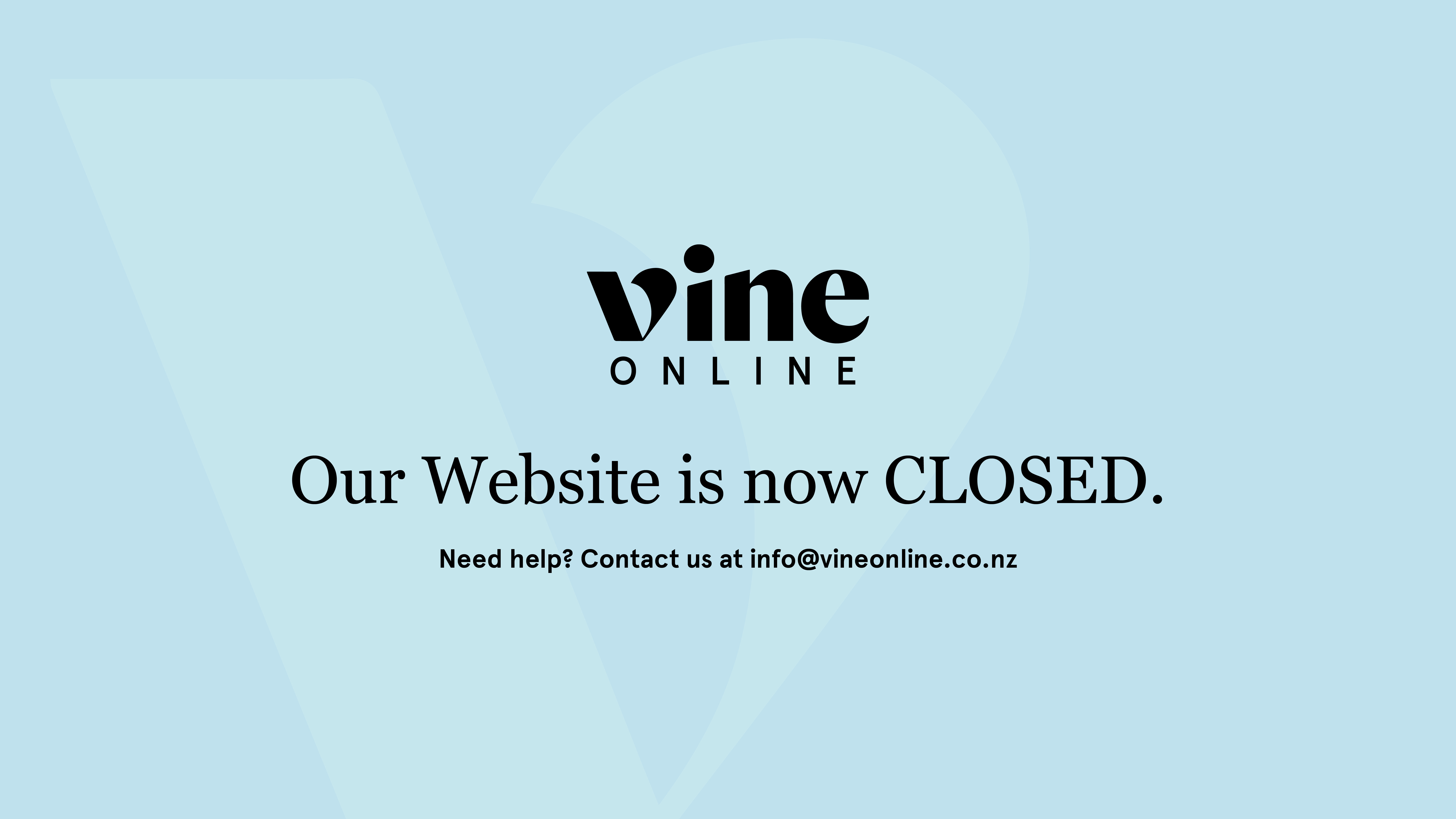 vineonline closed